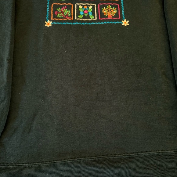 💐 Vintage Bonnie Evans Stitch Collared Pullover (Size 1X -Fits like a Large) 💐 - Picture 12 of 13